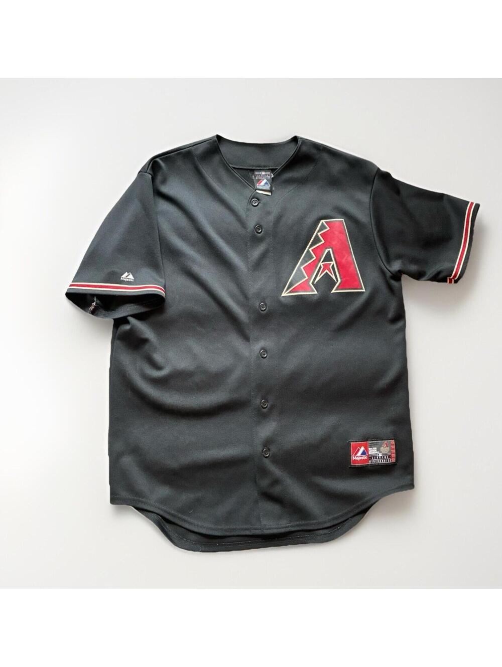 2000s Arizona Diamondbacks Blank Authentic Black Jersey Majestic